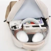 Mochila ultraligera de gran capacidad con barra de tracción ajustable para hombres y mujeres mismo estilo mochila de moda para estudiantes universitarios y universitarios mochila de computadora Specification image
